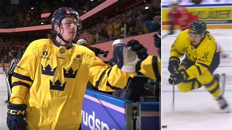 Ishockey: Sverige körde över Schweiz .